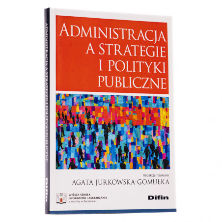 Administracja a strategie polityki publiczne - okładka - awers