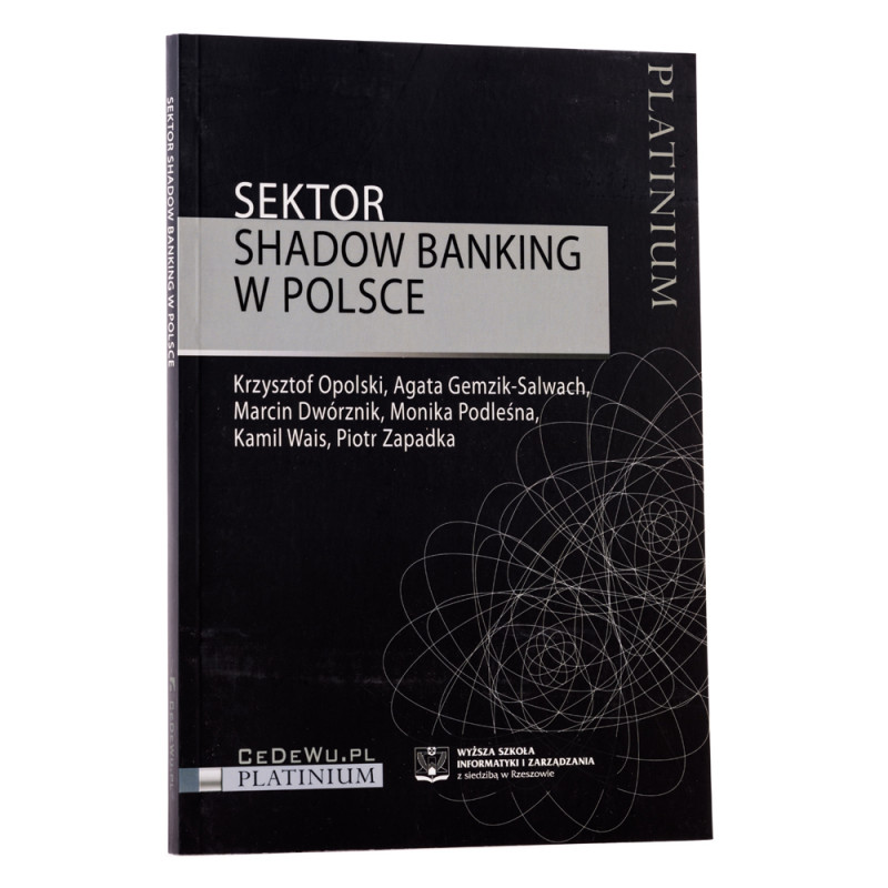 Sektor shadow banking w Polsce - okładka - awers